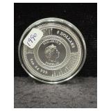 2020 TOKELAU $5 "VIVAT HUMANITAS" SILVER ROUND -