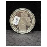 1983 VENEZUELA 100 BOLIVARES SILVER COIN -