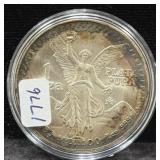 1983 MEXICO 1 OZ SILVER ROUND - TONER
