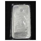 2022 THE EAST INDIA COMPANY 250 GRAM SILVER BAR -