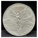 2024mO MEXICO LIBERTAD - 1 OZ SILVER COIN