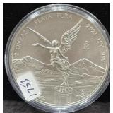 2023Mo MEXICO LIBERTAD 2 OZ SILVER ROUND
