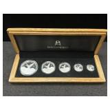 2018 MEXICO LIBERTAD - PROOF QUALITY - SILVER SET-