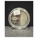 2017 PRESSBURG MINT "NOW AND FOREVER" 1 OZ SILVER