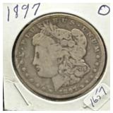 1897-O MORGAN SILVER DOLLAR