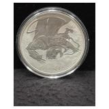 2018 KOREA 1 CLAY - "ZI:SIN CANIS" - 1 OZ SILVER