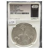 STAR WARS CLASSIC - 2016 - "HAN SOLO" - 1 OZ