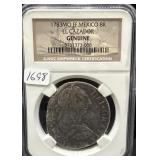 1783MO FF MEXICO 8R - EL CAZADOR - NGC SHIPWRECK