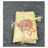 3 OZ SILVER BAR FROM THE SOVIET ERA - STAMPED WITH