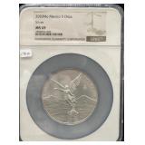 2020Mo MEXICO LIBERTAD - 5 ONZA - SILVER -