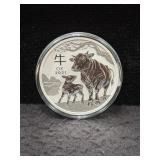2021 AUSTRALIA "YEAR OF THE OX" - REVERSE PROOF