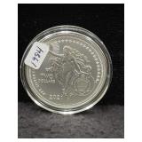 2021 NIUE - LEONARDO DA VINCI - 1 OZ SILVER ROUND-