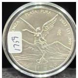 2023Mo MEXICO 1 OZ SILVER ROUND