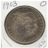1903-O MORGAN SILVER DOLLAR