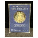 BICENTENNIAL COMMEMORATIVE MEDAL - 20 GRAM SILVER