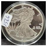 SMI 1 OZ SILVER ROUND - .999 FINE SILVER -
