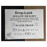 [430SFT]  HOLLOW HICKORY WATER PROOF FLOORING