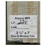 [224LFT]  2 1/4'x7' DOOR AND WINDOW TRIM