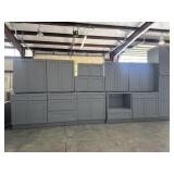 Pacific Grey 12pc with 36' uppers