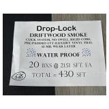 [430SFT]  DRIFTWOOD SMOKE WATER PROOF FLOORING