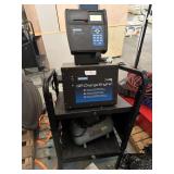 BATTERY TESTING EQUIPMENT ON ROLLING STAND