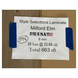 [663sft] MILFORD ELM 8mm LAMINATE FLOORING