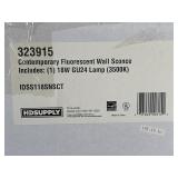 FLUORESCENT WALL SCONCE