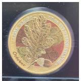 2019 GERMANIA MINT 'OCTOBER' OAK LEAF 1 OZ