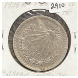 1925 ONE PESO COIN - 72% SILVER