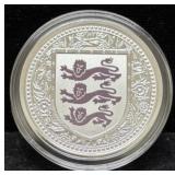 2018 GIBRALTAR - ROYAL ARMS OF ENGLAND - REVERSE