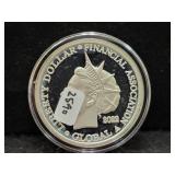 2022 'LIBERTY DOLLAR' 1 OZ .999 FINE SILVER ROUND