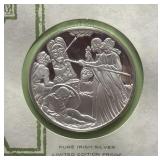 1974 ST. PATRICK'S DAY COMM. MEDAL AND CACHET