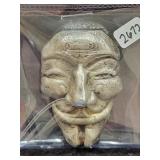 MK BARZ 3 OZ .999 FINE SILVER GUY FAWKES MASK