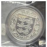 2018 GIBRALTAR 1 OZ SILVER ROYAL ARMS OF ENGLAND