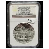 2014 OFFICIAL MINT MEDAL - CHINA - 2 OZ SILVER -