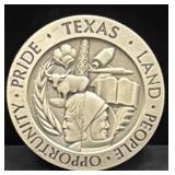 1976 AMERICAN BICENTENNIAL IN TEXAX MEDALLION -