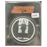 JOHN WICK 'YAGA BABA' 1 OZ .999 FINE SILVER ROUND