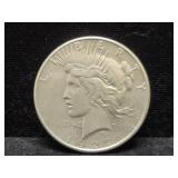 1927-S PEACE SILVER DOLLAR