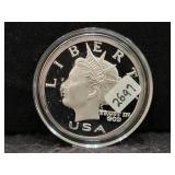 2003 LIBERTY 1 OZ .999 FINE SILVER ROUND