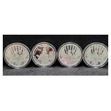 (4) SILVER SHIELD 1 OZ .999 FINE SILVER ROUNDS -