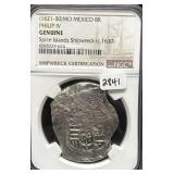 (1621-30) MO MEXICO 8R - PHILIP IV - SPICE ISLANDS