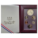 1988 U.S. MINT PRESTIGE SET W/BOX AND COA