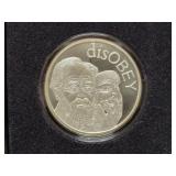 SILVER SHIELD '2017 SOLZHENITSYN' BRILLIANT UNC