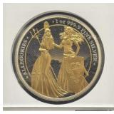 2019 GERMANIA MINT 'THE ALLEGORIES' 1 OZ .999 FINE