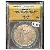 1992 MEDAL - RUSSIA STUTTGART INTERNATIONAL