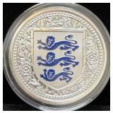 2018 GIBRALTAR - ROYAL ARMS OF ENGLAND - REVERSE