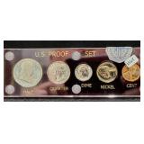 1962-P U.S. MINT PROOF SET IN CAPITAL HOLDER