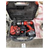 Black and Decker drill with Battery and charger
