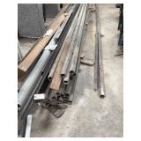 Steel eye beans, 2 in.ï¿½ angle, iron 4x4 post