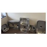 5 STAINLESS STEEL SINKS